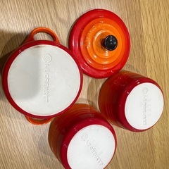 ルクルーゼ　ココットセットの画像