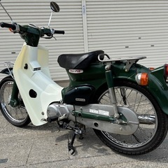 ⭐️スーパーカブ50キャブ最終モデル⭐️前後タイヤ・バッテリ・チェーン・シート・プラグなど新品交換済みで快調⭐️50cc原付オートバイ⭐️の画像