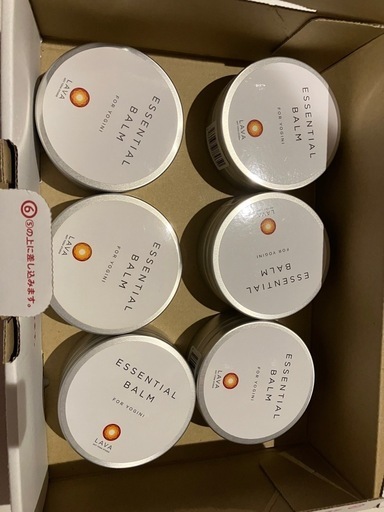 新品未開封6個セット LAVA エッセンシャルバーム ホットヨガ 無香料 ラバ