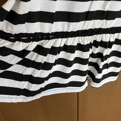 マキシワンピース②白黒ボーダーの画像