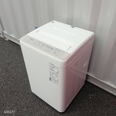 🉐T093新生活　Panasonic　22年製　洗濯機　洗濯容量　6㌔の画像