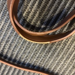 Unbillion ショルダーバッグ　茶　ベビ柄の画像