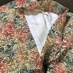 絹着物　小紋　2枚の画像