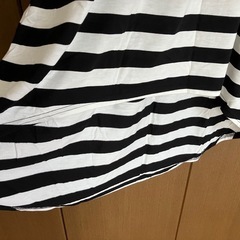 ［INGNI］マキシワンピースM③ボーダーヘムスカートの画像