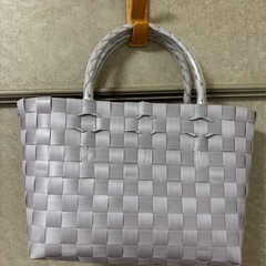 新品未使用　ベトナム製かごバッグの画像