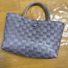 新品未使用　ベトナム製かごバッグの画像