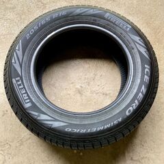 【スタッドレス】PIRELLI ICE ZERO ASIMMETRICO 205/65R16 95T M+S 中古タイヤ4本セットの画像