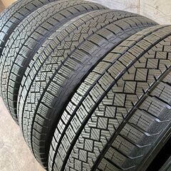 【スタッドレス】PIRELLI ICE ZERO ASIMMETRICO 205/65R16 95T M+S 中古タイヤ4本セットの画像