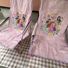 折りたたみ ローチェア プリンセス 新品の画像