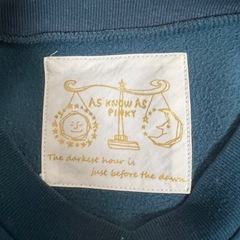 【AS KNOW AS　PINKY】トレーナー(まとめ買い割引◯)の画像