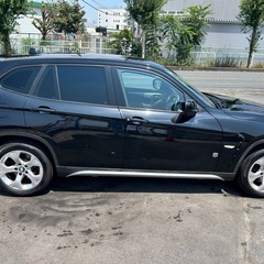 BMW X1 8万キロ代　車検付きドラレコカーナビETCレーダー付きの画像