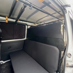 ■車検:令和9年3月■ ハイゼット 4WD クルーズSAⅢ 令和3年式 ◎車内キャリア実装 / サーファー・スノーボーダーにおすすめ‼︎ ◎その他カスタム多数…の画像