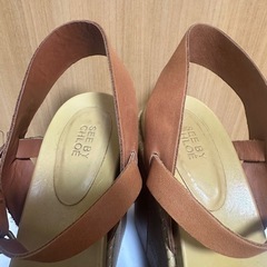 【see by Chloe】ウェッジソールサンダルの画像