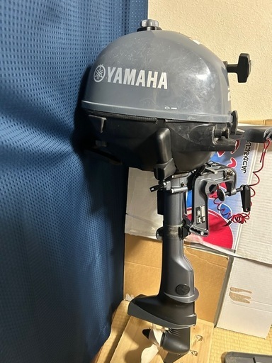 受け渡し予約済    実働 整備住み、ヤマハ二馬力船外機 
