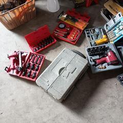 特工 エアツール ハンドツール 電動ツール ロールキャブ二台、セットの画像