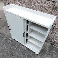 トイレ収納キャスター付き おしゃれな収納 組み立て済み 清掃消毒済みの画像