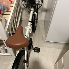 新品　6段変速ギア付き　折り畳み自転車の画像