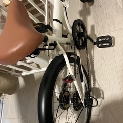 新品　6段変速ギア付き　折り畳み自転車の画像