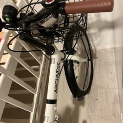 新品　6段変速ギア付き　折り畳み自転車の画像