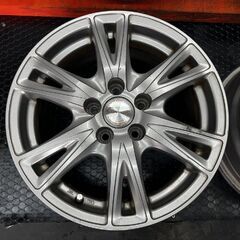HOT STUFF Exceeder ホットスタッフ エクシーダー 社外ホイール 15インチ 4本 6J5HPCD100+43 プリウス カローラ ウィッシュ等　(SHA008)の画像