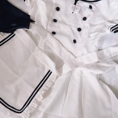 　コスプレ用 セーラーメイド服 　Mサイズの画像
