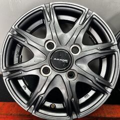 TOPY AZANE E-10 トピー アザーネ 社外ホイール 12インチ 4本 3.5J4HPCD100+44 エブリィ等　(SHB008)の画像