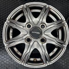 TOPY AZANE E-10 トピー アザーネ 社外ホイール 12インチ 4本 3.5J4HPCD100+44 エブリィ等　(SHB008)の画像