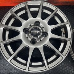 阿部商会 La-Strada Tirado r ラ・ストラーダ ティラード 14インチ 4本 5.5J4HPCD100+42 ルーミー タンク トール ブーン等　(SHB009) の画像