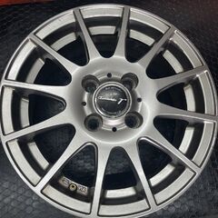阿部商会 La-Strada Tirado r ラ・ストラーダ ティラード 14インチ 4本 5.5J4HPCD100+42 ルーミー タンク トール ブーン等　(SHB009) の画像