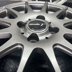 阿部商会 La-Strada Tirado r ラ・ストラーダ ティラード 14インチ 4本 5.5J4HPCD100+42 ルーミー タンク トール ブーン等　(SHB009) の画像