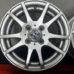Weds G-Mach ウェッズ 社外ホイール 14インチ 4本 4.5J4HPCD100+45 ルークス スペーシア タント N-BOX ムーヴ ミライース等　(SHC011)の画像