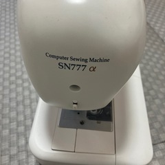 ほぼ未使用　シンガー　ミシンの画像