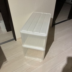 収納ケース(ニトリ)2個の画像