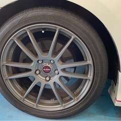 RAYS グラムライツ 18インチ 7.5J 4本の画像