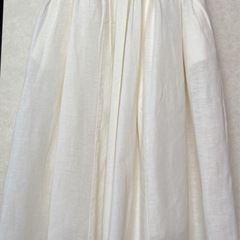 新品 TSUHARU by samansa Mos2 異素材タックスカートの画像