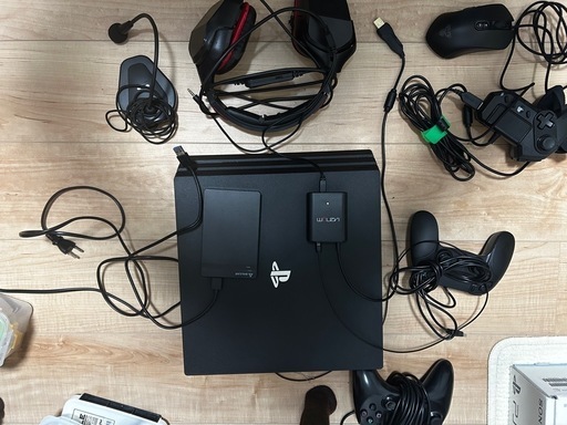 PS4 PRO 7200 SSD換装済 ➕外付1TB