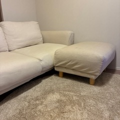 無印良品　ポケットコイルソファの画像