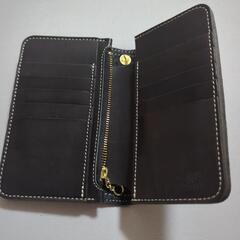2つ折り財布（栃木レザー）の画像