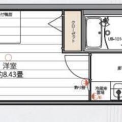 ✨🏢安心の叶えRoom✨『1K』板橋区舟渡✨敷金礼金無料💰…