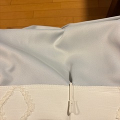 裏地付き遮光2級・遮熱カーテン➕レースカーテンの画像