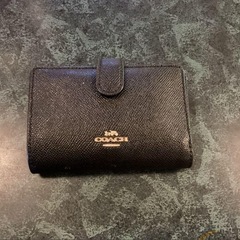 COACH 二つ折り財布 黒
