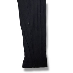 UNIQLO リブレギンス ブラック 110cmの画像