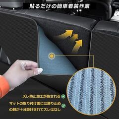 未使用 社外品 ホンダ ヴェゼル ラゲッジマット RV系 耐汚防水 ブラックの画像