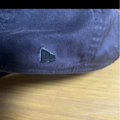 New Era 黒　ベースボールキャップの画像