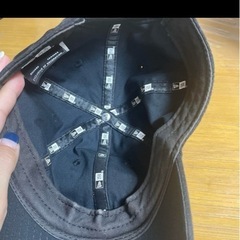 New Era 黒　ベースボールキャップの画像