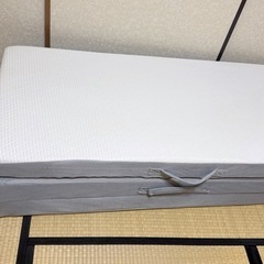 ３つ折リマっトレス高反発　ダブルの画像