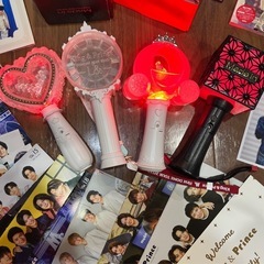 キンプリ　グッズ　まとめ売り　King & Princeペンライト　うちわ　平野紫耀　の画像