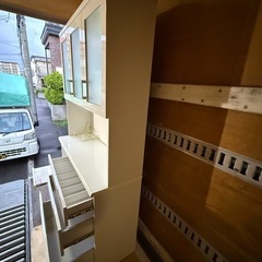 美品綺麗です！食器棚！キッチンボード！高さ約2010/幅1200/奥行き420/の画像