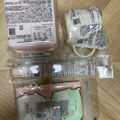 すみっこぐらし お弁当箱、箸、ランチョンマット、コップの画像