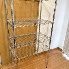 【譲】スチールラックの画像